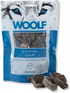 E-shop Maškrta Woolf sushi z tresky pre psy 100g