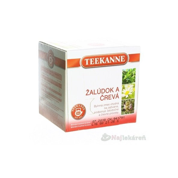 TEEKANNE BČ Žalúdok a črevá, 10x2g