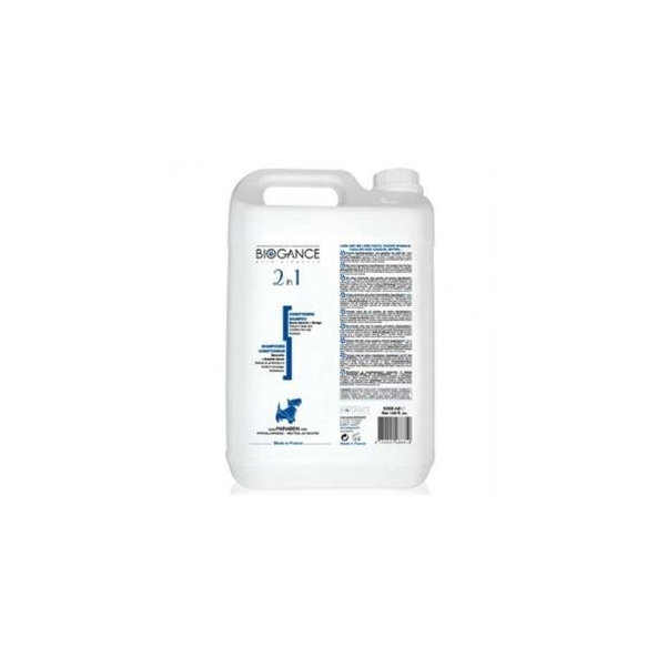 BIOGANCE 2in1 šampón a kondicionér v jednom pre psy 5000ml