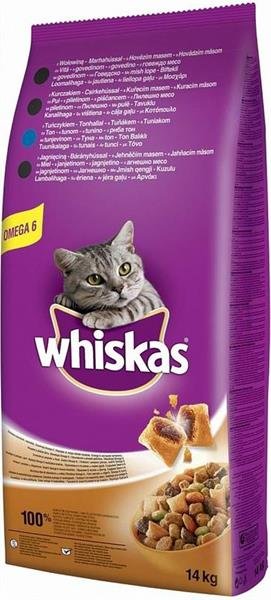 E-shop Mars WHISKAS Adult cat s tuniakom granule pre mačky 14kg