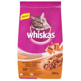 E-shop WHISKAS Adult cat granule pre mačky s kuracím mäsom 300g