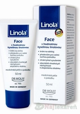 E-shop Linola Face krém na tvár 50 ml