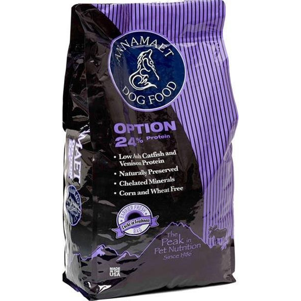 Annamaet dog Option 24% protein granule pre psy 2,27kg