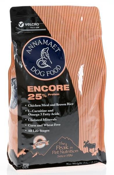 Annamaet dog Encore 25% protein granule pre psy 2,27kg