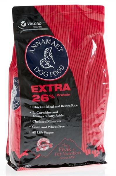 Annamaet dog Extra 26% protein granule pre psy 2,27kg