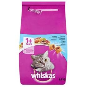 E-shop WHISKAS Adult cat s tuniakom granule pre mačky 1,4kg