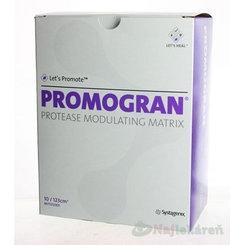 PROMOGRAN obväz remodelujúci proteázy  28cm2  10ks