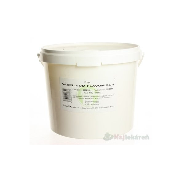 VASELINUM FLAVUM Ph.Eur. - GALVEX ung 2000g