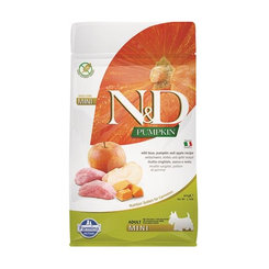 Farmina N&D dog PUMPKIN (GF) adult mini, boar & apple 0,8kg