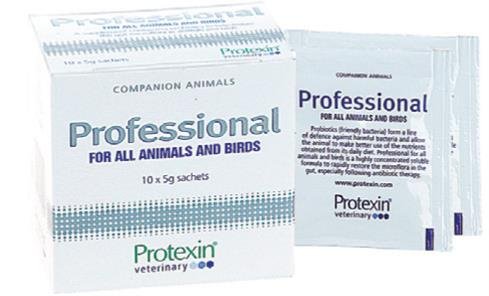 Protexin Professional prášok na trávenie - pre zvieratá 10x5g