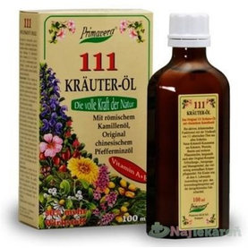 PRIMAVERA 111 KRÄUTER-ÖL, bylinný olej, 100 ml