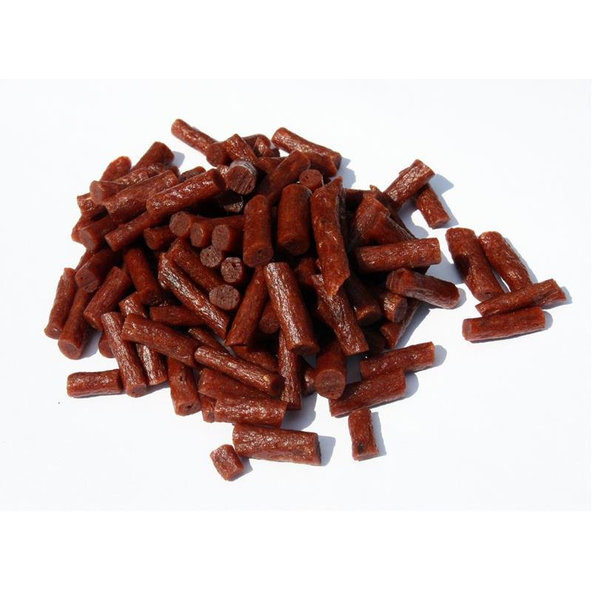 Maškrta Salač Tyčinky lososové mini pre psy a mačky 100g