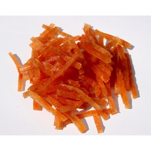 Maškrta Salač Prúžky kuracie s kúskami lososa mini pre psy a mačky 100g