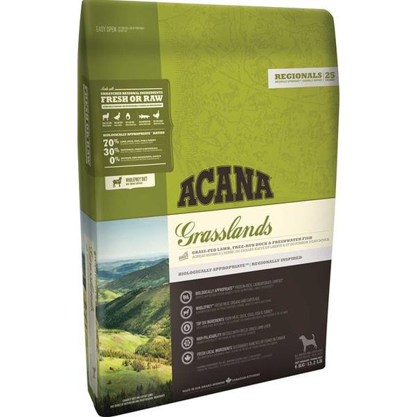 ACANA Regionals Grasslands granule pre psy 11,4kg