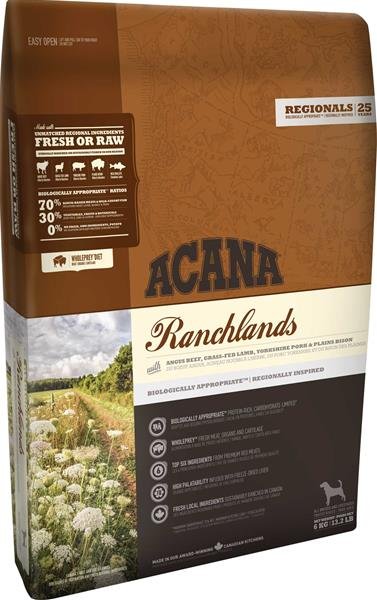 E-shop ACANA Regionals Ranchlands granule pre psy 2kg