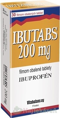 E-shop Ibutabs 200 mg na bolesť a horúčku 30 tabliet