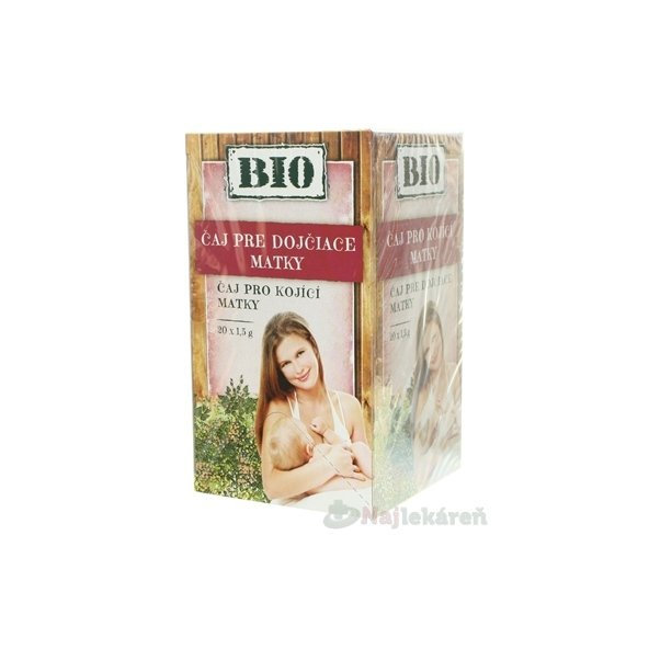 HERBEX BIO TEA PRE KOJACE MATKY, 20x1,5 g