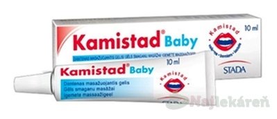 E-shop Kamistad Baby gél na zuby a ďasná 10 ml