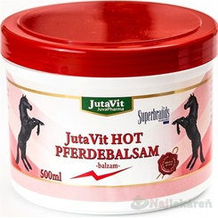 JutaVit PFERDEBALSAM HOT masažny balzám 500 ml