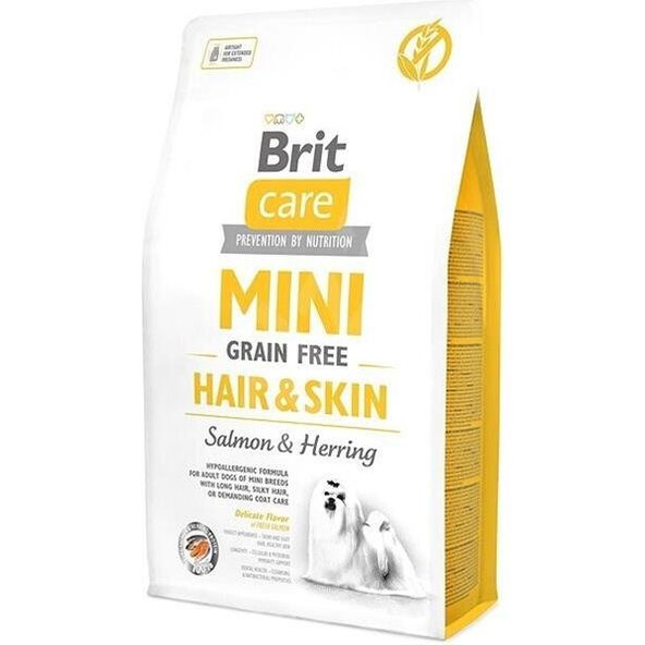 BRIT Care dog MINI Grain Free Hair & Skin 2kg