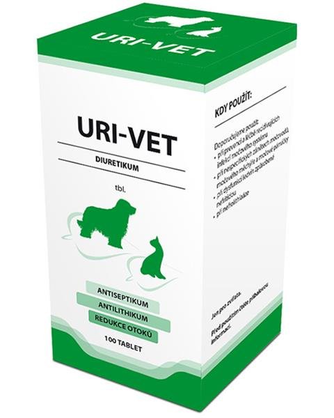 E-shop Uri-Vet na ochranu močového ústrojenstva psov a mačiek 100tbl