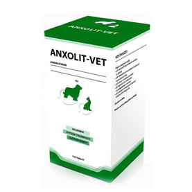 Anxolit Vet tablety proti úzkosti a depresiám pre psy a mačky 100tbl