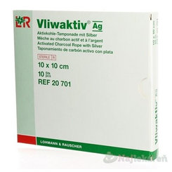 VLIWAKTIV AG TAMPONÁDY S AKTÍV.UHLÍM A AG 10x10cm 10ks