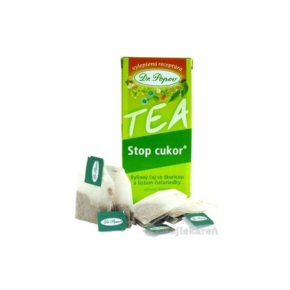 DR. POPOV ČAJ STOP CUKOR, 20x1,5 g