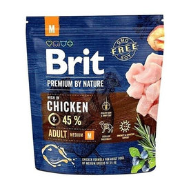 Brit Premium by Nature dog Adult M 1kg