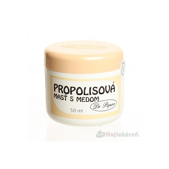 DR. POPOV MASŤ PROPOLIS + MED 50ml