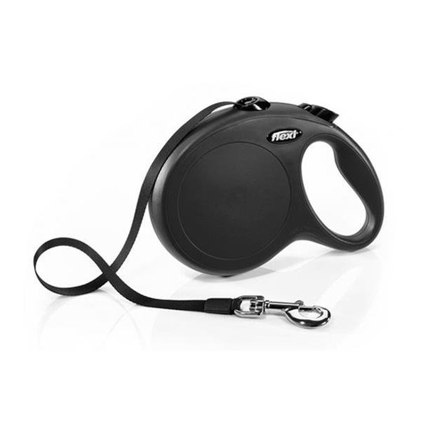 Vodítko Flexi Classic NEW L páska 8 m čierne 50 kg