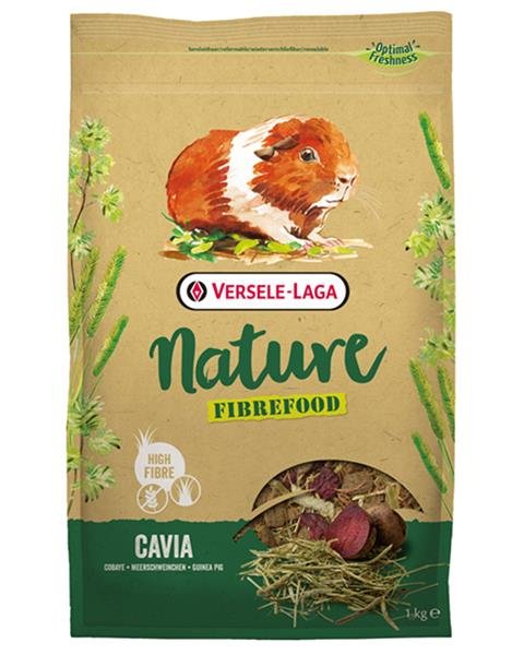 E-shop Versele Laga Nature Cavia Fibrefood - s vlákninou pre morčatá 1kg