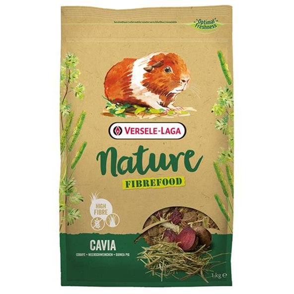 Versele Laga Nature Cavia Fibrefood - s vlákninou pre morčatá 1kg