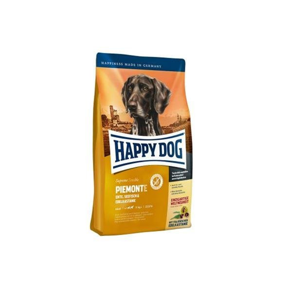 Happy Dog SUPER PREMIUM - Supreme SENSIBLE - Piemonte kačica,ryby s gaštanmi granule pre psy 1kg