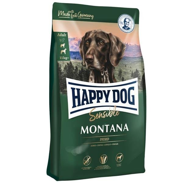 E-shop Happy Dog SUPER PREMIUM - Supreme SENSIBLE - Montana konské mäso granule pre psy 1kg