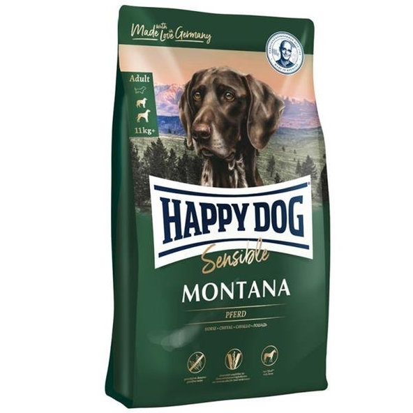 Happy Dog SUPER PREMIUM - Supreme SENSIBLE - Montana konské mäso granule pre psy 1kg