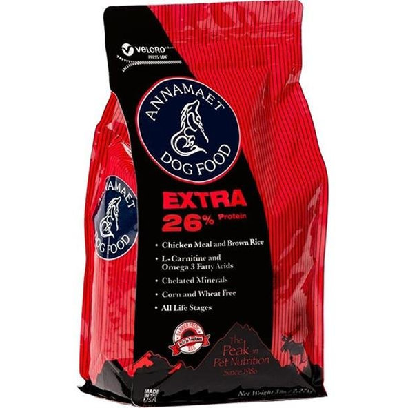Annamaet dog Extra 26% protein, granule pre psy 11,35kg