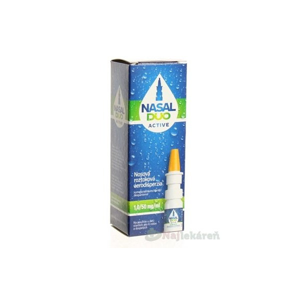 NASAL DUO ACTIVE 1,0/50 mg/ml 10 ml