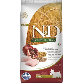 Farmina N&D dog AG adult mini, chicken, spelt, oats & pomegranate 7kg