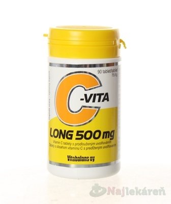 E-shop Vitabalans C-VITA long 500 mg