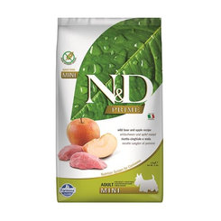 Farmina N&D dog PRIME (GF) adult mini, boar & apple 2,5kg