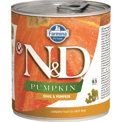 Farmina N&D dog PUMPKIN & quail konzerva 285g
