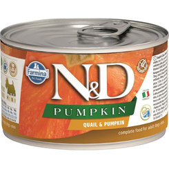 Farmina N&D dog PUMPKIN & quail konzerva 140g