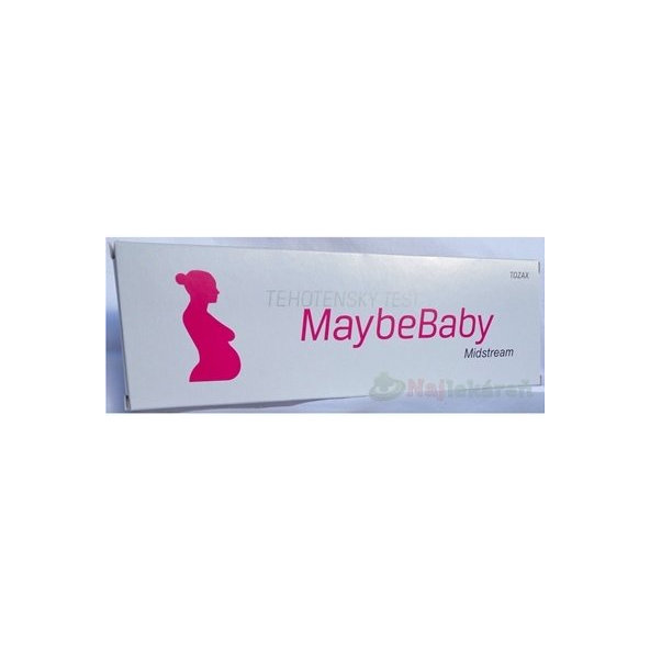 MaybeBaby midstream 2v1 tehotenský test 2ks