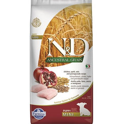 Farmina N&D dog AG puppy mini, chicken, spelt, oats & pomegranate 7kg