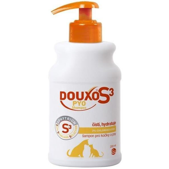 DOUXO S3 Pyo šampón pre mačky a psy 200ml