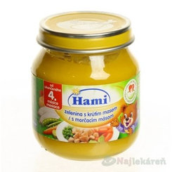 Hami príkrm zelenina s morkou 125g