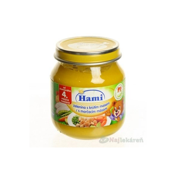 Hami príkrm zelenina s morkou 125g
