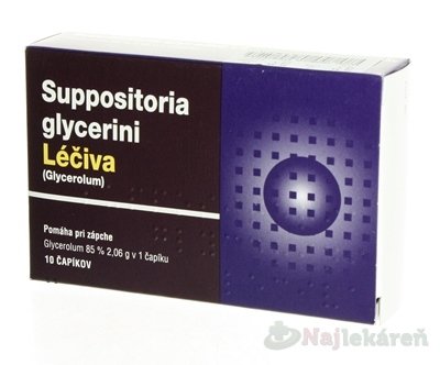 E-shop Suppositoria glycerini Léčiva