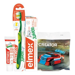 Elmex Junior balíček-ZP50ml,ZK+ÚV400ml+darček